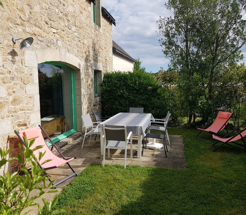 terrasse et jardin